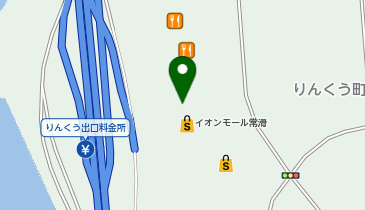 QBハウス(キュービーハウス) イオンモール常滑店の地図画像