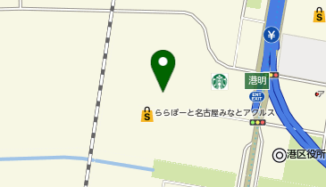 QBハウス(キュービーハウス) ららぽーと名古屋みなとアクルス店の地図画像