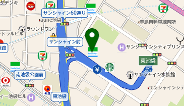 47 OKASHI YA(オカシヤ) サンシャインシティ店の地図画像