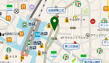 ペットパラダイス 池袋ショッピングパーク店の地図画像