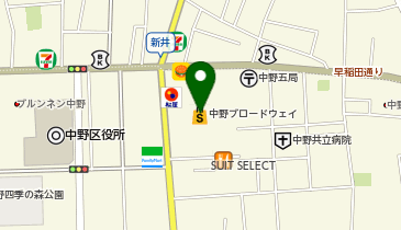 アンティークあじさいの地図画像