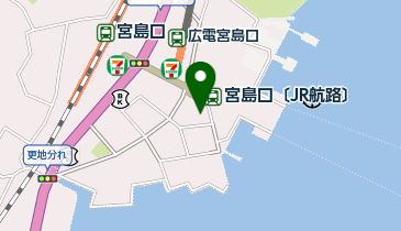 cafe Rob(カフェ ロブ) 広島宮島口店の地図画像