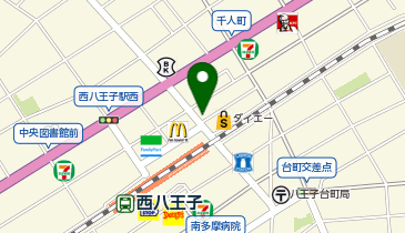 BURGER KING(バーガー キング) 西八王子店の地図画像