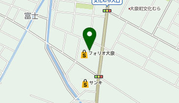 ブルーシール 群馬大泉店の地図画像