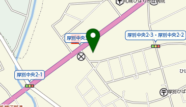 もりもと 厚別ひばりが丘店の地図画像