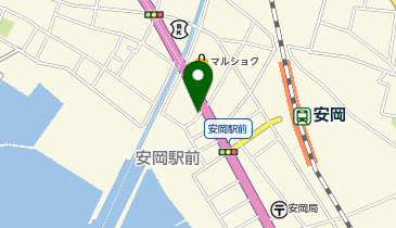 餃子の雪松 下関安岡店の地図画像