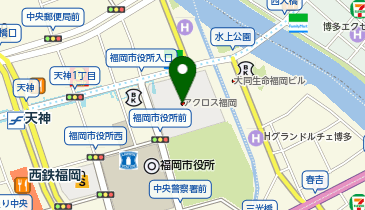 いち瑠 アクロス福岡店の地図画像
