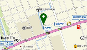 伝説のすた丼屋 デリバリー専門 東灘店の地図画像