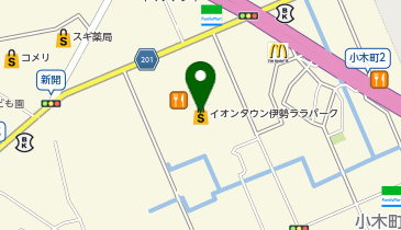 プチマリア イオンタウン伊勢ララパーク店の地図画像