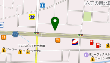 日乃屋カレー 仙台六丁の目店の地図画像