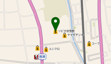 リピカ羽曳野の地図画像