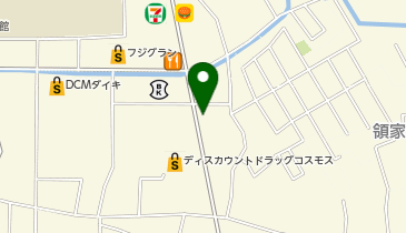 餃子の雪松 阿南店の地図画像