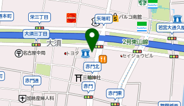 焼肉 ダイナマイトの地図画像