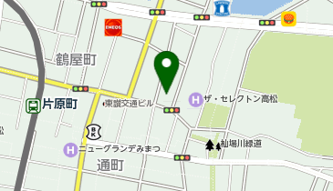穴吹邸の地図画像
