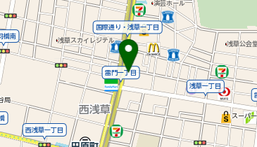 MY GOLF LANE(マイ ゴルフ レーン) 浅草店の地図画像