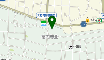 薬局うさぎやの地図画像