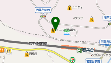パレット フレスポ若葉台店の地図画像