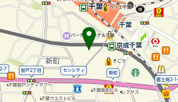 サマンサティアラ そごう千葉店の地図画像