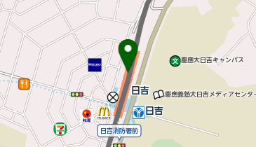 天童木工 デイリーズ日吉店の地図画像