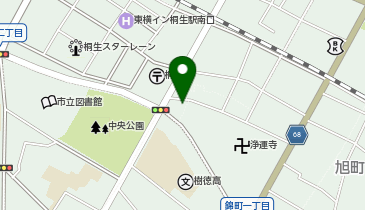 フラガ☆デリカ 桐生巴町店の地図画像