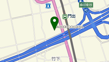 魚喜 KADODE OOIGAWA店の地図画像