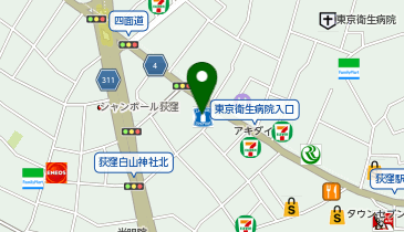 NAIL CARE SALON miura(ネイル ケア サロン ミウラ) 荻窪店の地図画像