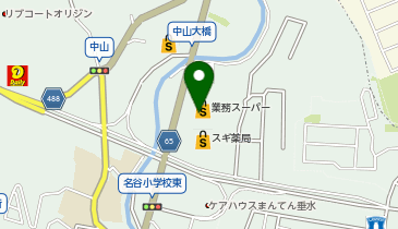 株式会社三杉屋 名谷店の地図画像