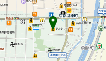 カバーマーク株式会社 高島屋京都店の地図画像