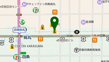 カバーマーク株式会社 大丸京都店の地図画像
