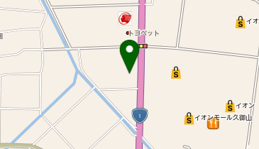 株式会社ユーポス 久御山店の地図画像