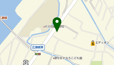 株式会社ユーポス 大分の地図画像