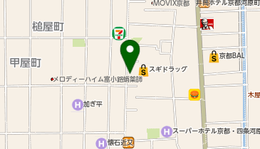 株式会社遊 京都寺町店の地図画像