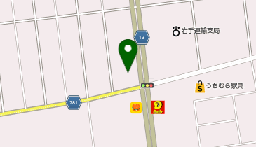 株式会社ストレート 盛岡店の地図画像