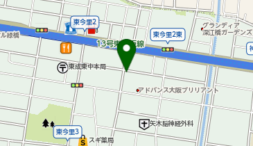 大阪マツダ販売株式会社 法人営業部の地図画像