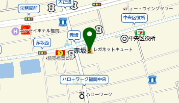 株式会社グローバル funVino(ファンヴィーノ) 福岡支社の地図画像