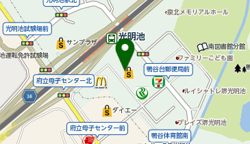株式会社アバンティブックセンター 光明池店の地図画像