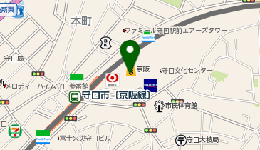 LEAF(リーフ) 京阪百貨店 守口店の地図画像