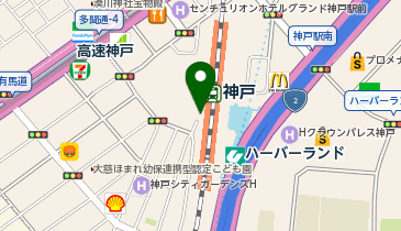 LEAF(リーフ) プリコ神戸店の地図画像