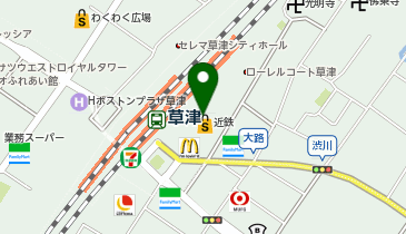 元三フード株式会社 げんさん牧場 お肉のお惣菜専門店 近鉄草津店の地図画像