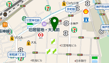 オリックス自動車株式会社 神戸支店の地図画像