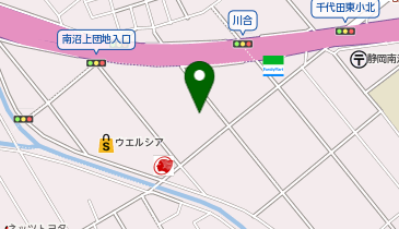 吉川水産株式会社 静岡東店の地図画像