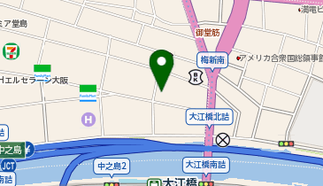 KARIN(カリン) 北新地の地図画像