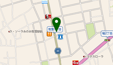 隼商店の地図画像