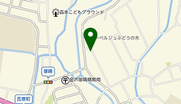 ぶどうの森農園の地図画像