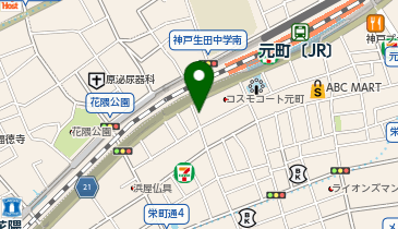 自鳴琴(オルゴール)の地図画像