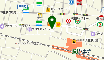 餃子ハウスの地図画像