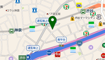 スパイスカレー食堂  渋谷道玄坂店の地図画像