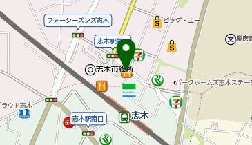 モバワン 志木新座店の地図画像