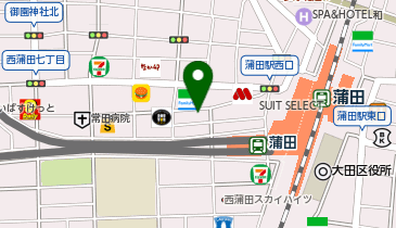 モバワン 蒲田店の地図画像