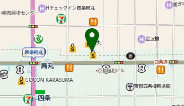 株式会社ふたば書房 アンジェラヴィサント 大丸京都店の地図画像